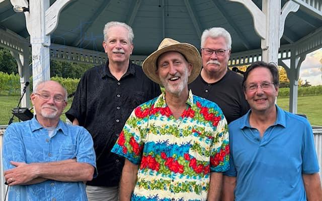 LIVE MUSIC with F.O.G. (Five Old Guys) at Hardware Hills Vineyard 7 F.O.G. Band