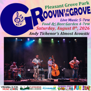 Groovin at the Grove Find Andy Tichenor Aug 8