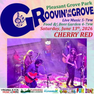 Groovin at the Grove Find Flu Cherry Red June 13