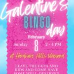 Pink Galentines Day Bingo